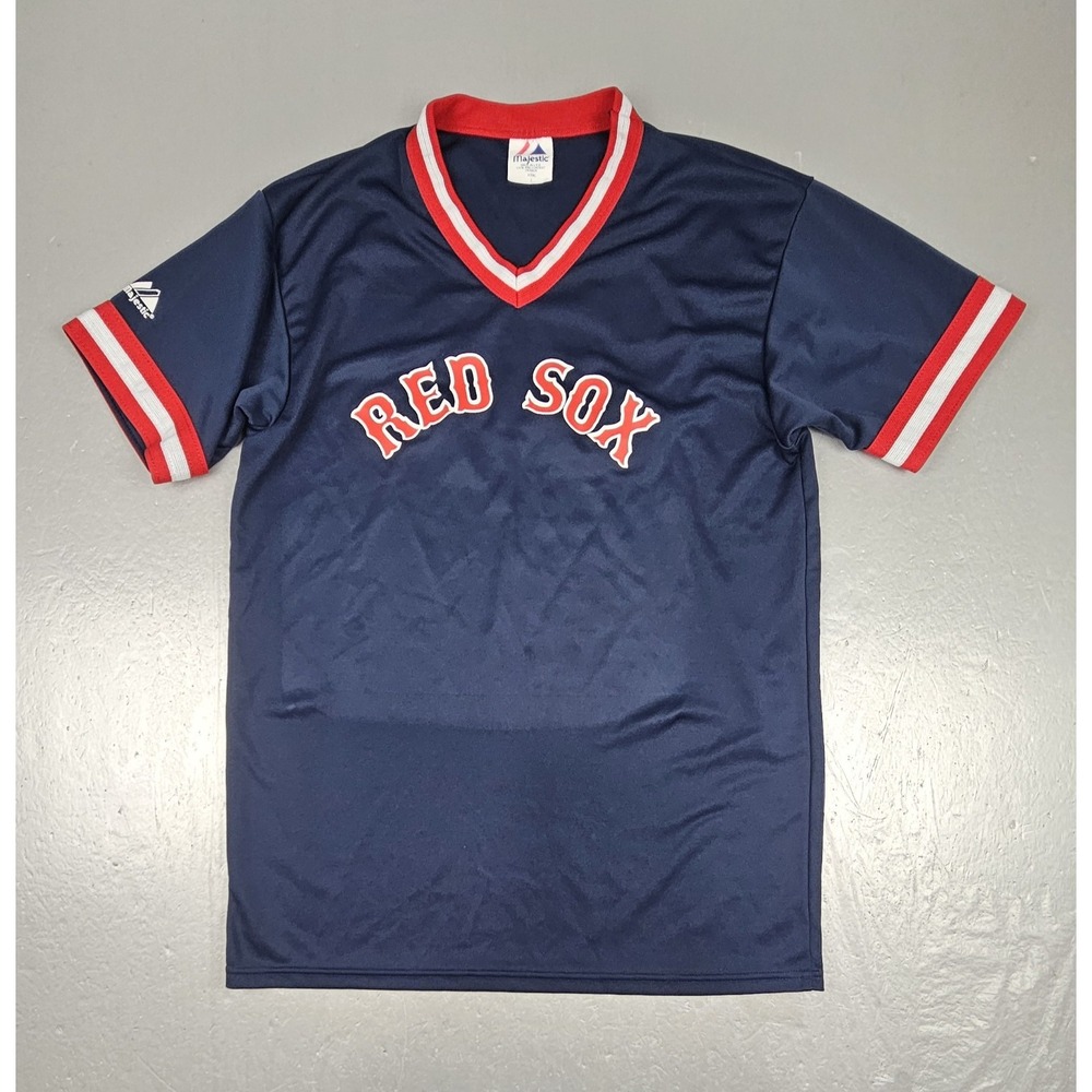 Vintage 90s Majestic Boston Red Sox Batting Jersey Mens Large #20 Baseball
